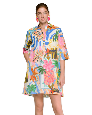 Tyanna Como Print Dress