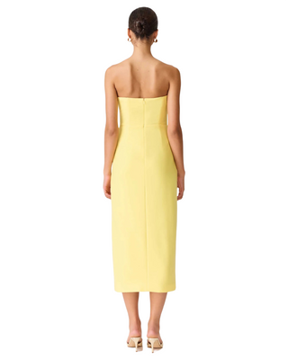 Hope Midi Dress- Yellow