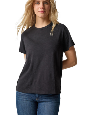 Relaxed Boyfriend Tee- Black