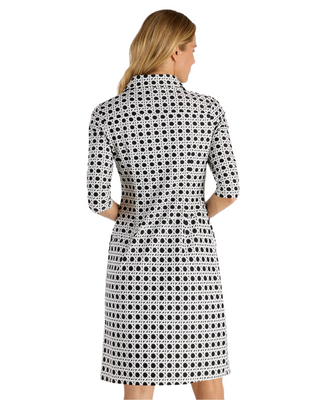 Susanna Dress- Petite Rattan Black