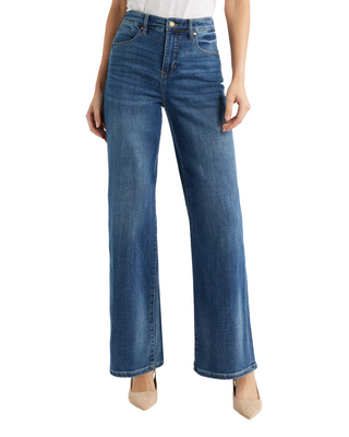 Stride High Rise Wide Leg Jean- Rushland