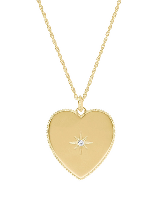 Heart Necklace- Cubic Zirconia
