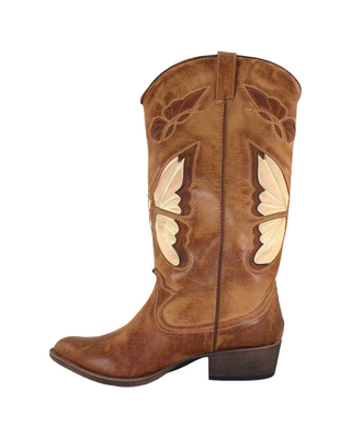 Monarch Boots- Tan