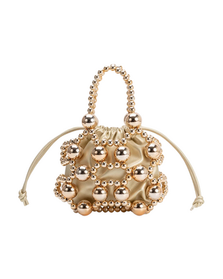 Bobby Top Handle Bag - Gold