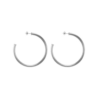 Petite Everybody's Favorite Hoops- Multiple Brushed Metals