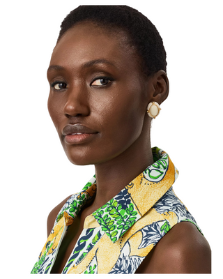 Palm Prowl Earrings- Coconut