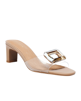Park Ave Jewel Heel- Tea