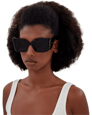 YSL Blaze Sunglasses- Monogram + Acetate