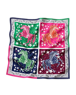 Caballos Silk Scarf