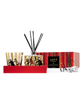 Decorative Classic Candle & Diffuser Set- Holiday