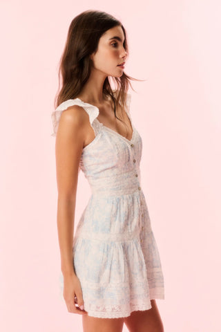 Rietta Dress- Blue Cove