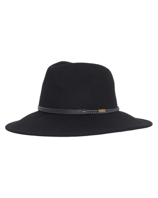 Tack Fedora Hat- Black