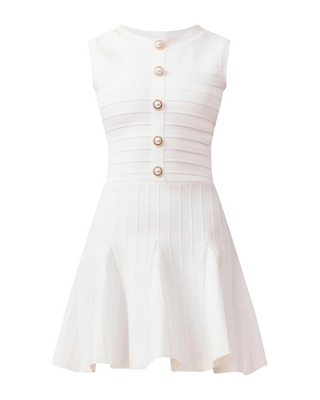 Fiona Mini Dress- White