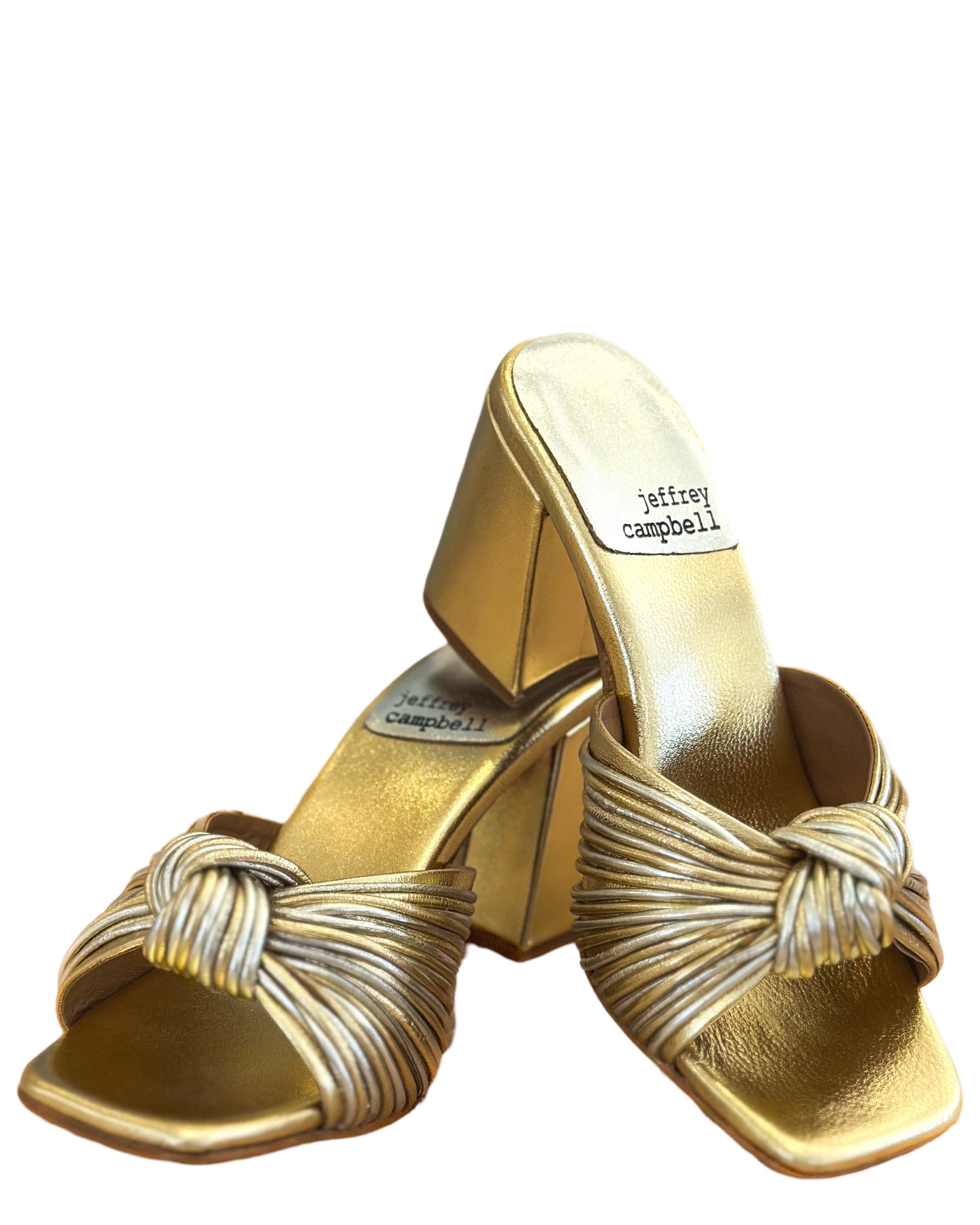 Melonger Heel- Gold Silver – Monkee's of Ridgeland