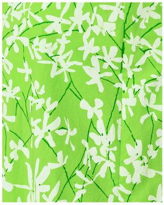 Tina Maxi Romper- Crocodile Green Liza Overprint