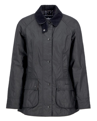 Beadnell Wax Jacket- Black