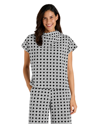 Tillie Top- Petite Rattan Black