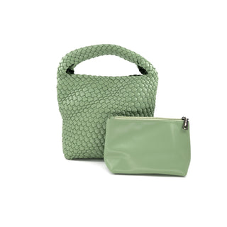 Mini Woven Hobo Bag- Multiple Colors