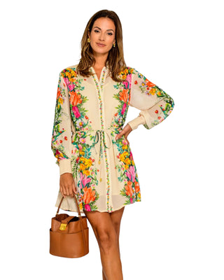 Tara Dress- Centerpiece Ivory