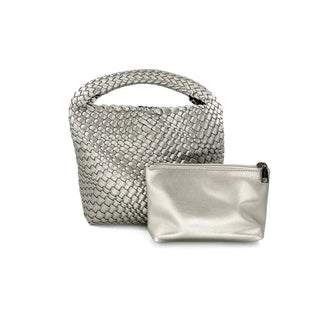 Mini Woven Hobo Bag- Multiple Colors