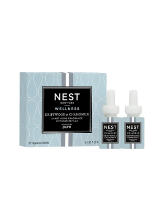Pura x Nest Refill Pod Duo- Driftwood & Chamomile