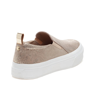 Gia Platform Sneaker- Light Gold