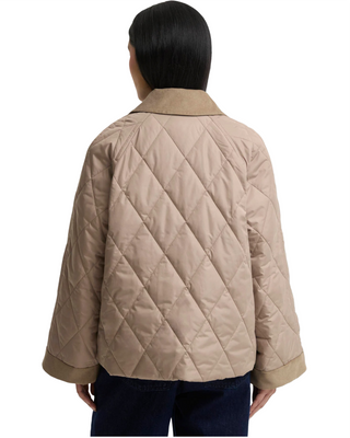 Kilnwick Quilted Jacket- Light Trench + Ancient