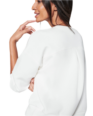 AirEssentials Long Sleeve Crewneck- Powder