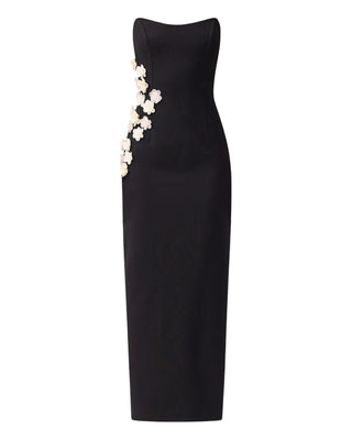 Yasmine Maxi Dress- Black