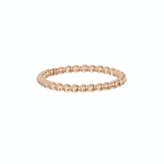 Classic Gold 2mm Bead Ring