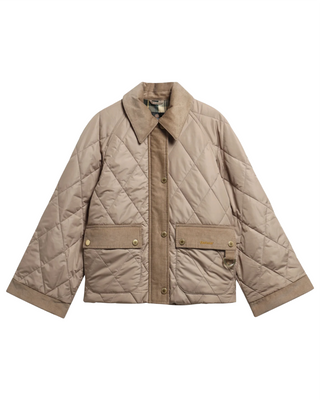 Kilnwick Quilted Jacket- Light Trench + Ancient