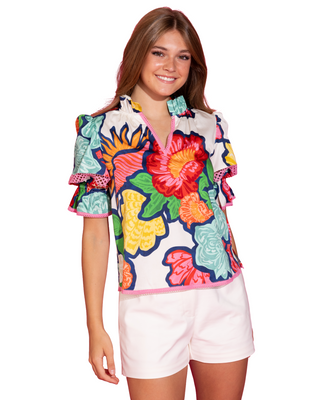 Lottie Top- Cloud Bouquet