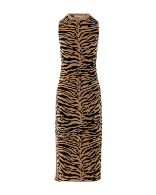Simone Sweater Dress- Tiger