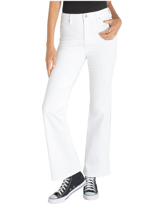 Lucy High-Rise Bootcut Jean 30"- Bright White