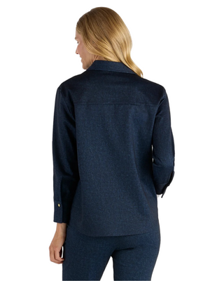 Francine Top- Denim