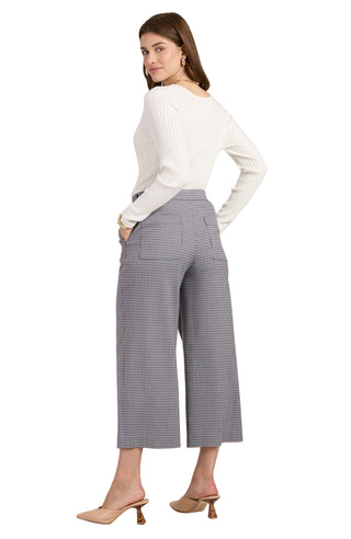 Cotton + Cashmere Ribbed Crewneck- Ivory