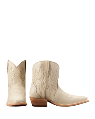 The Lynn Boot- Cream