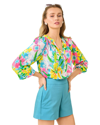 Elsa Top- Multi Lovely Lilly