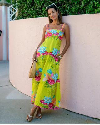 Annalisa Dress- Tropical Bamboo