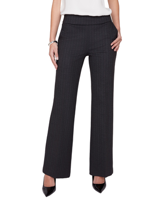Diana Pull-On Pant- Herringbone Carbon