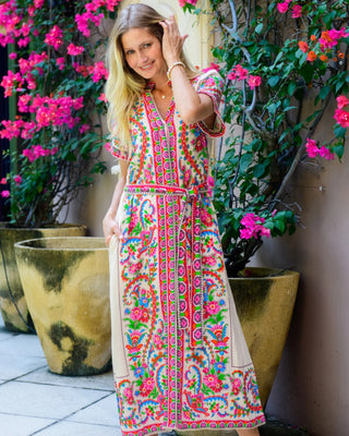 Carlisle Dress- Scroll With It Engineered