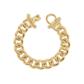 Dolce Link Bracelet- Pearl