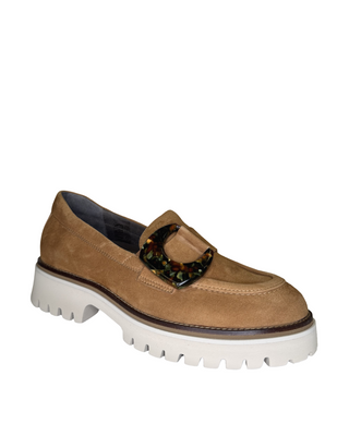Dianne Buckle Loafer- Honey