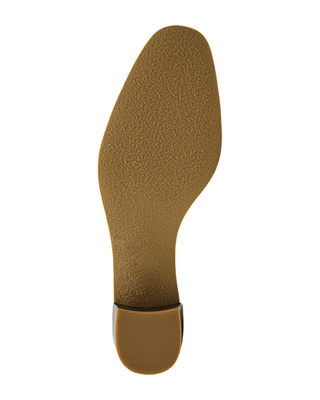 Summer Cap Toe Sling Back Heel- Ivory + Black