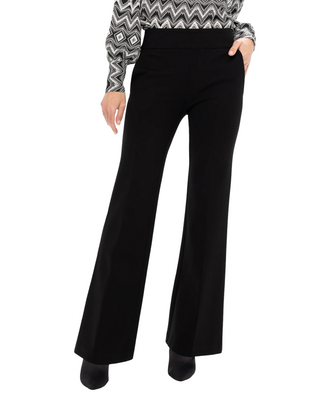 Diana Pull-On Flare Pant- Black