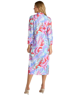 Devon Dress- Butterfly Mosaic Gold