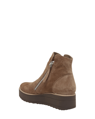 Nene-To Sneaker Bootie- Light Chocolate Suede