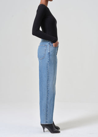 V-Waist Baggy Jean- Fairway