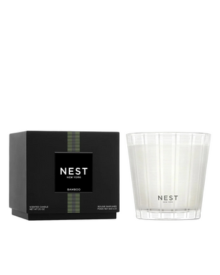 3-Wick Candle- Bamboo
