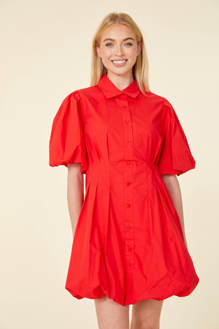 Bebe Dress- Red